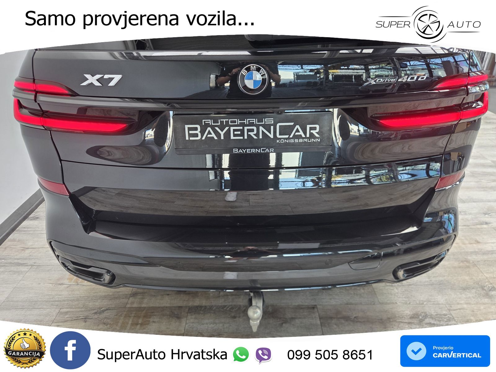 BMW X7 40d (352 KS) xDrive Steptronic M Sport LED+GR SJED+ACC