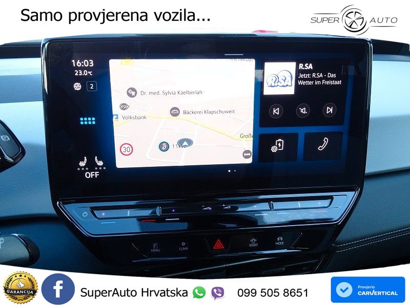 Volkswagen ID.3 Pro 62 kWh (204 KS) LED+GR SJED+ACC