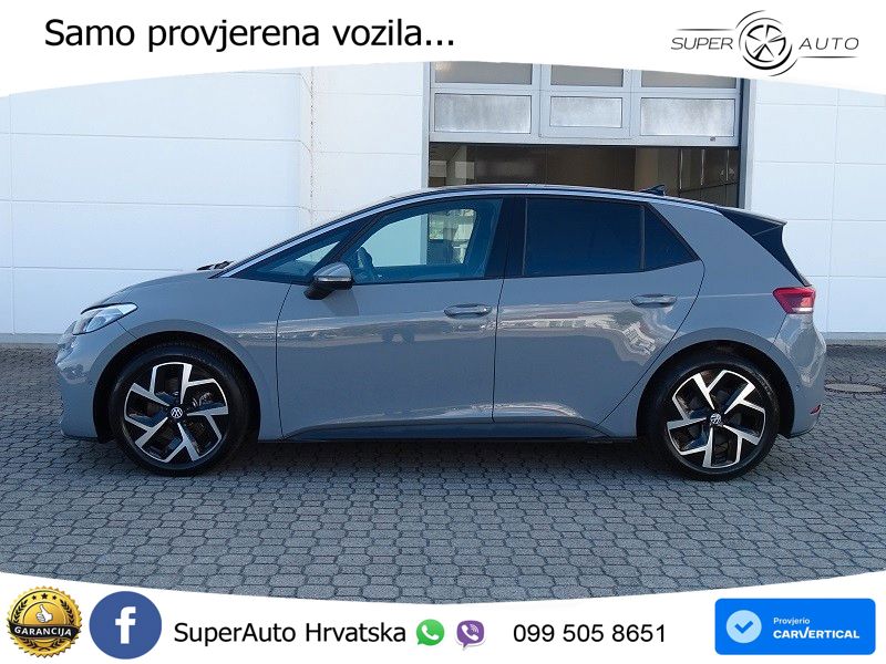 Volkswagen ID.3 Pro 62 kWh (204 KS) LED+GR SJED+ACC