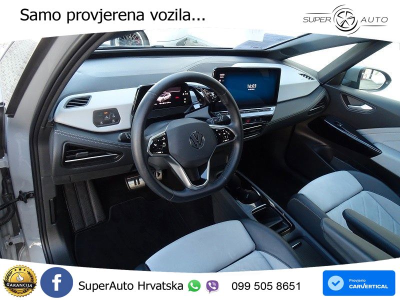 Volkswagen ID.3 Pro 62 kWh (204 KS) LED+GR SJED+ACC