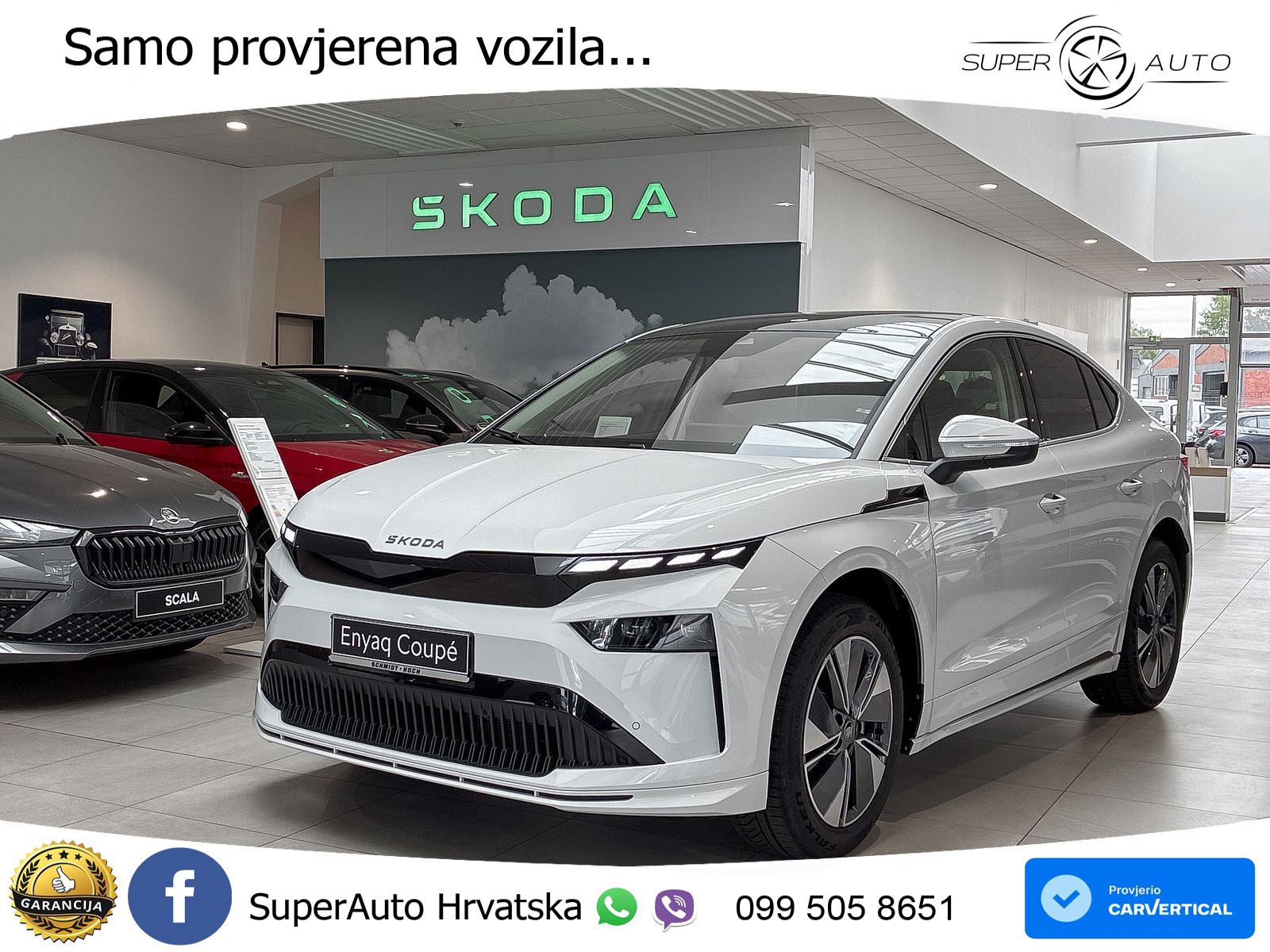 Škoda Enyaq Coupe iV 85 82 kWh (286 KS) Loft LED+ACC