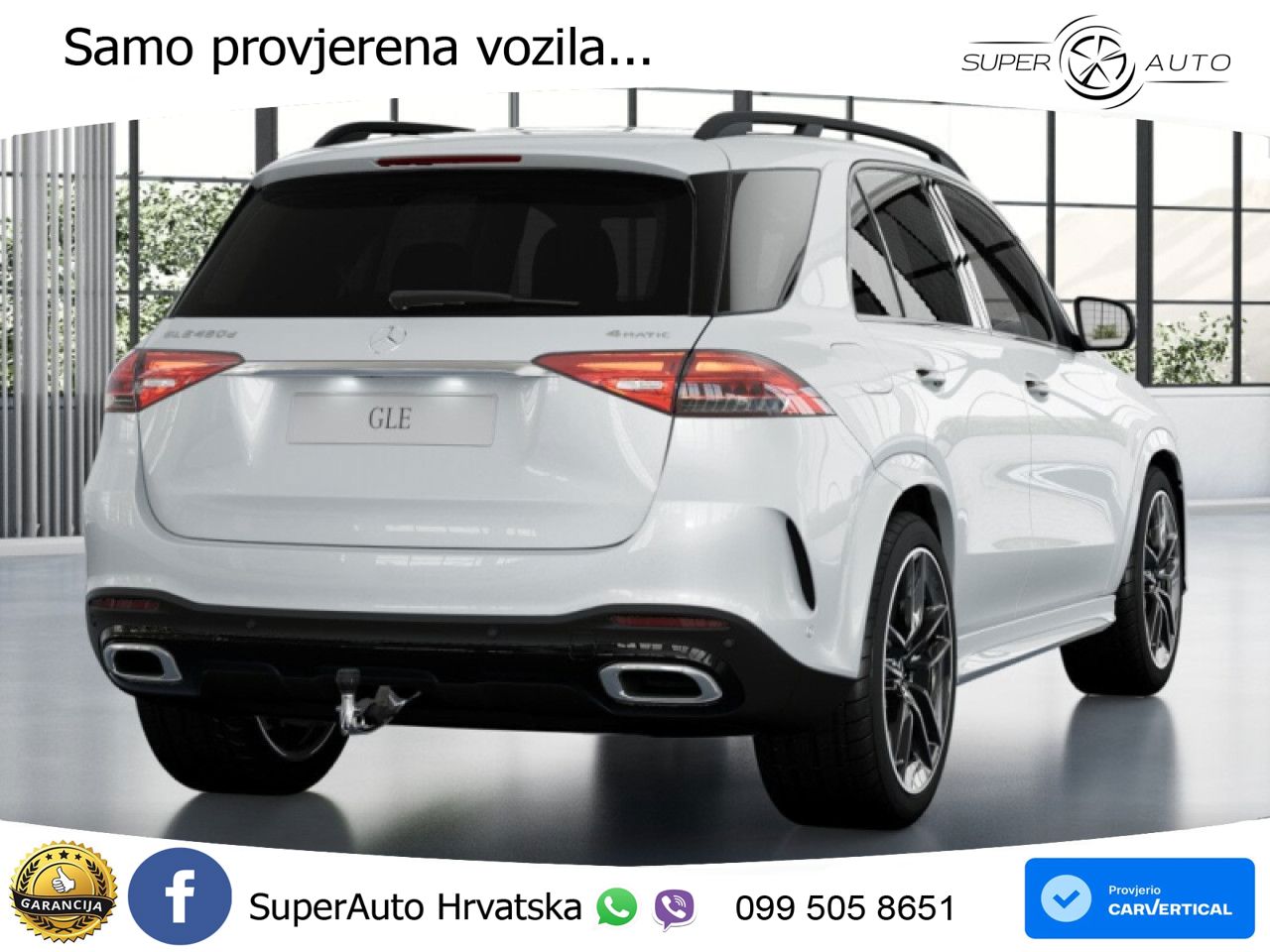 Mercedes GLE 450d (367 KS) EQ Boost 4MATIC 9G-TRONIC AMG LED+GR SJED+ACC