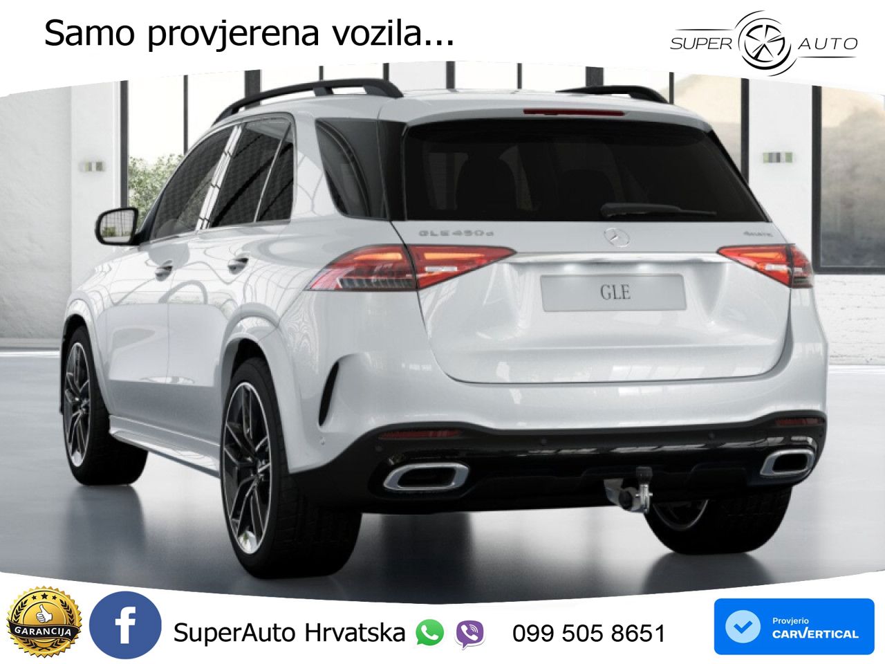 Mercedes GLE 450d (367 KS) EQ Boost 4MATIC 9G-TRONIC AMG LED+GR SJED+ACC