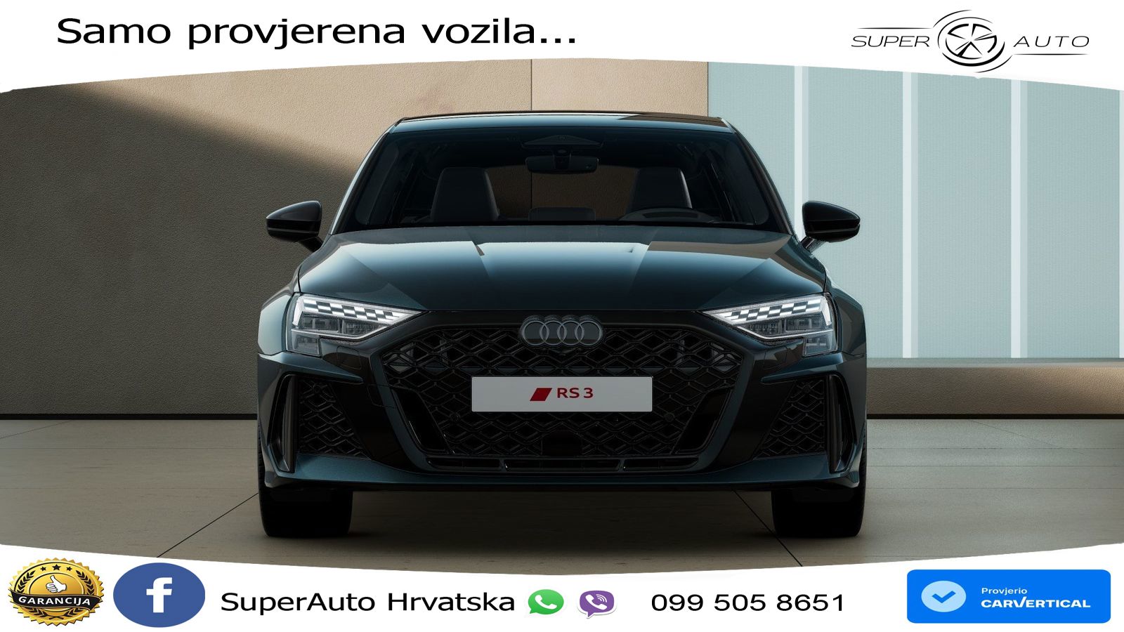 Audi RS3 Sportback 2.5 TFSI (400 KS) quattro S tronic LED+GR SJED+ACC