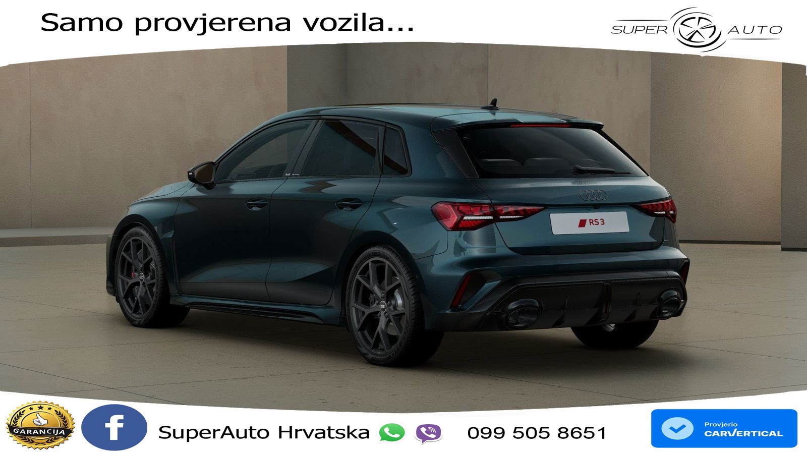 Audi RS3 Sportback 2.5 TFSI (400 KS) quattro S tronic LED+GR SJED+ACC