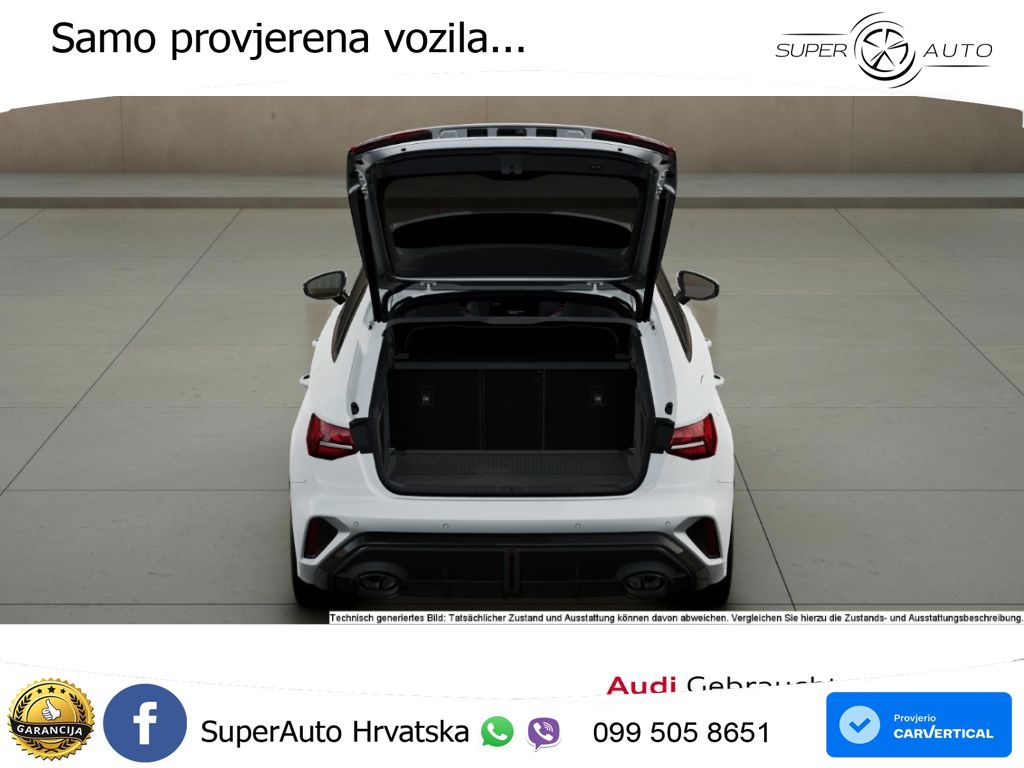 Audi RS3 Sedan 2.5 TFSI (400 KS) quattro S tronic LED+GR SJED+ACC