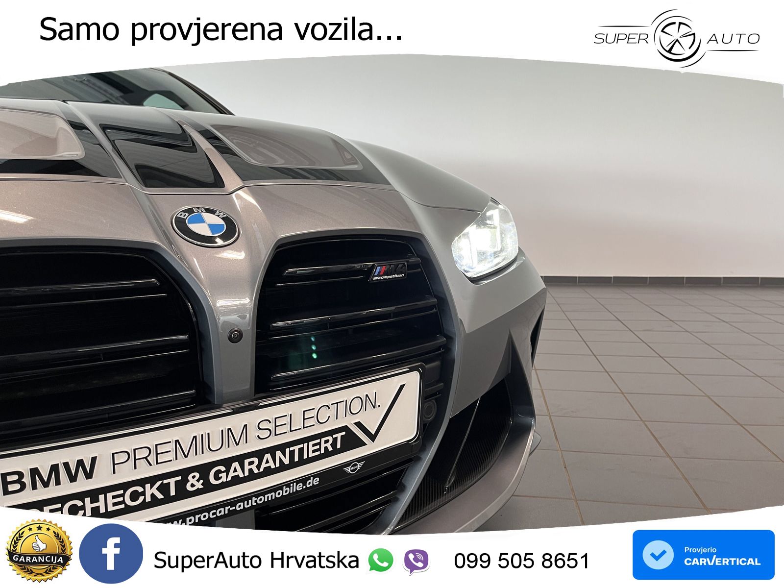 BMW M4 Competition 3.0 (510 KS) Steptronic
