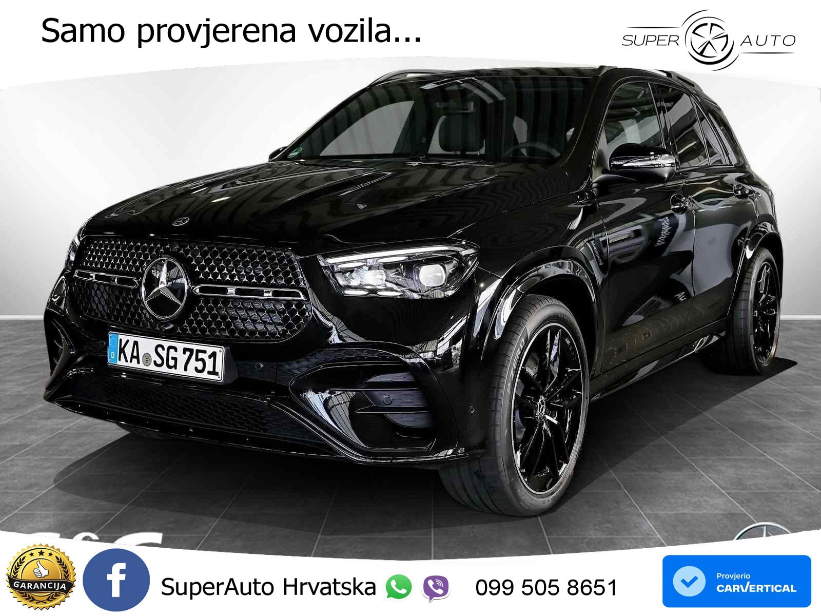 Mercedes GLE 450d (367 KS) EQ Boost 4MATIC 9G-TRONIC AMG LED+GR SJED+ACC