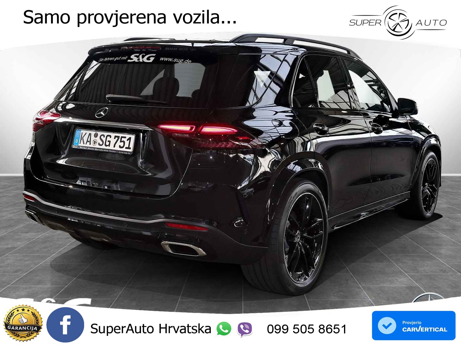 Mercedes GLE 450d (367 KS) EQ Boost 4MATIC 9G-TRONIC AMG LED+GR SJED+ACC