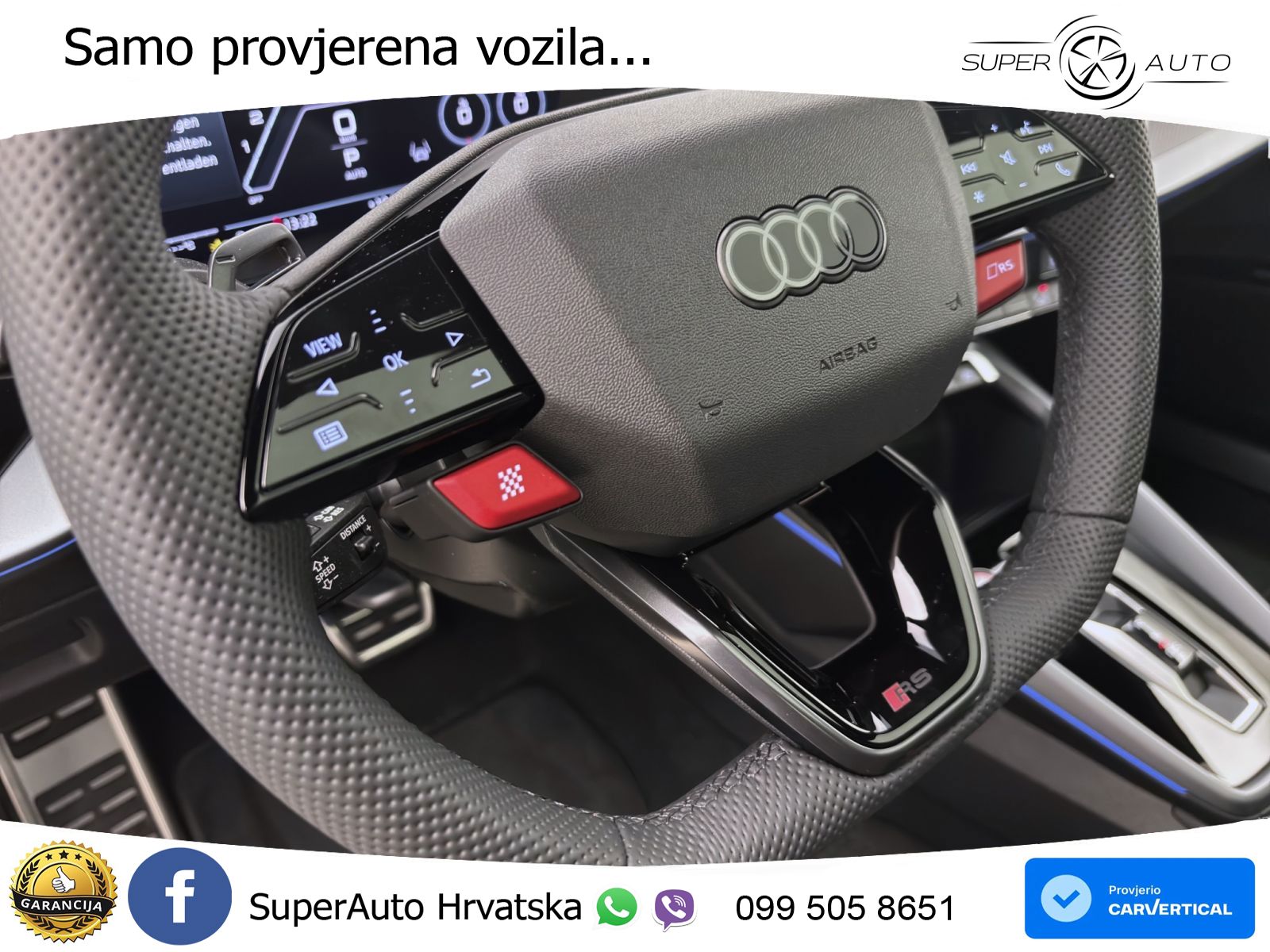 Audi RS3 Sedan 2.5 TFSI (400 KS) quattro S tronic LED+GR SJED+ACC