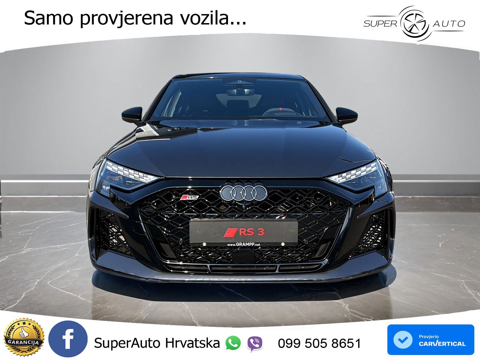 Audi RS3 Sedan 2.5 TFSI (400 KS) quattro S tronic LED+GR SJED+ACC