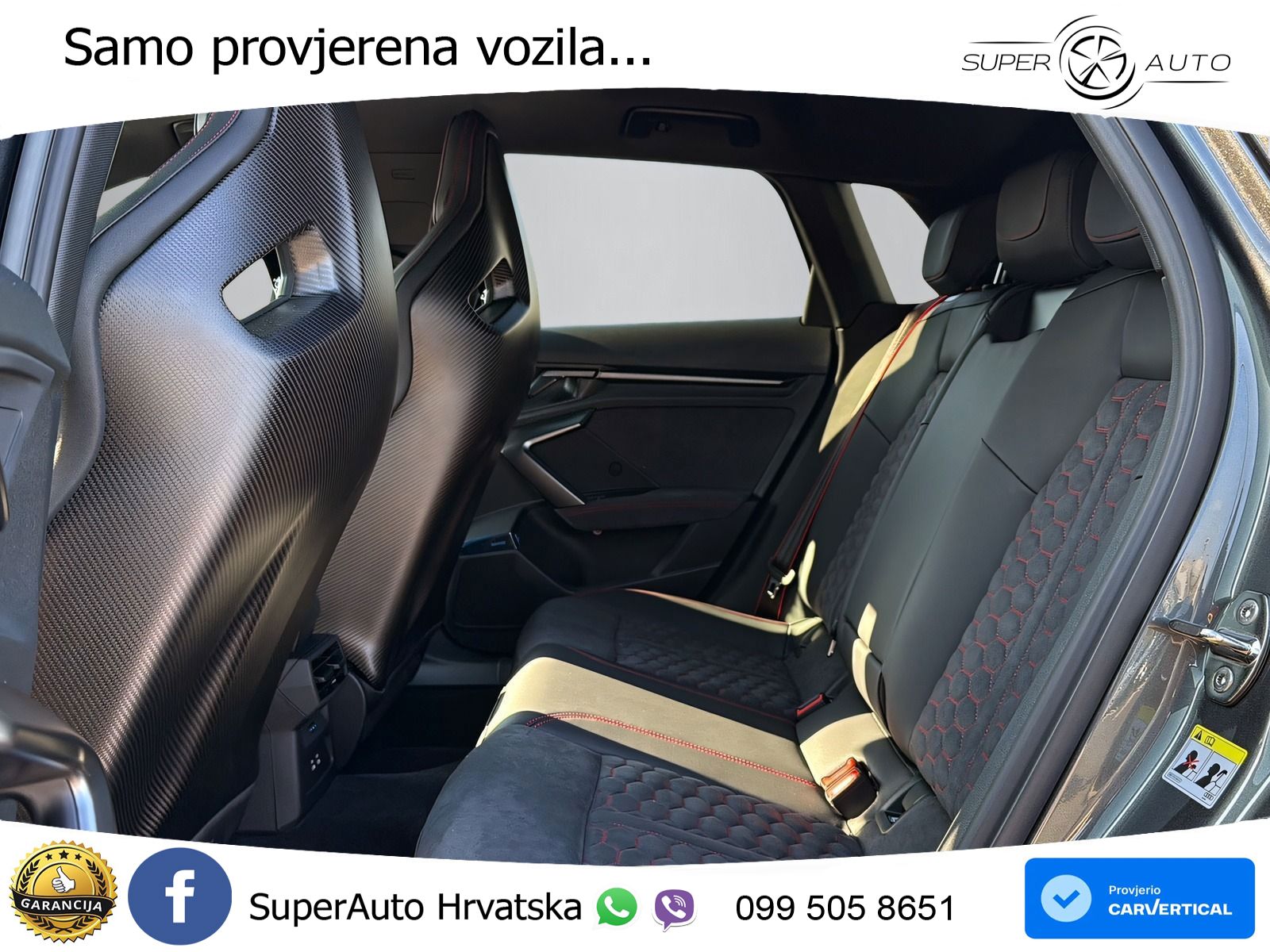 Audi RS3 Sedan 2.5 TFSI (400 KS) quattro S tronic LED+GR SJED+ACC