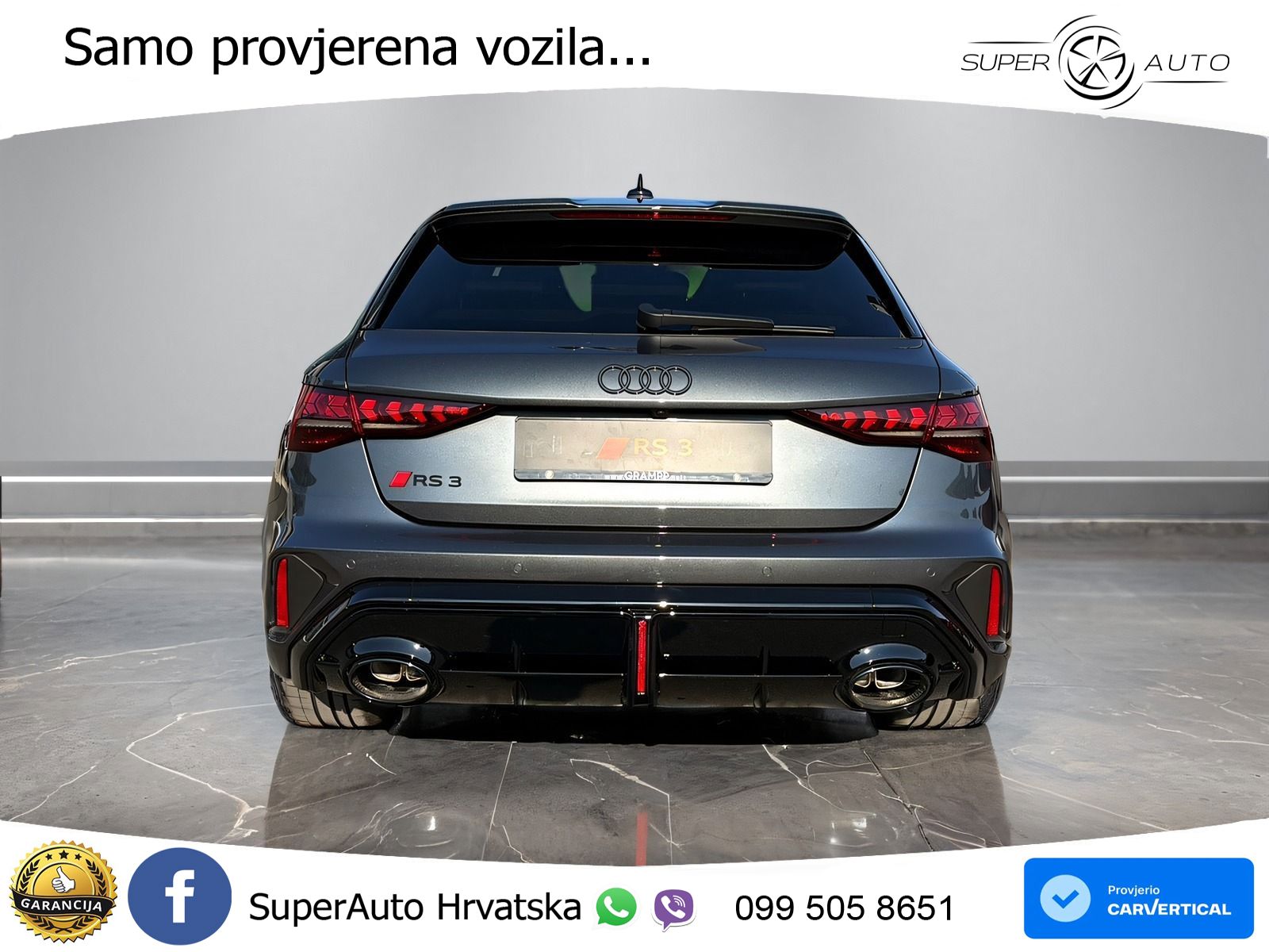 Audi RS3 Sedan 2.5 TFSI (400 KS) quattro S tronic LED+GR SJED+ACC