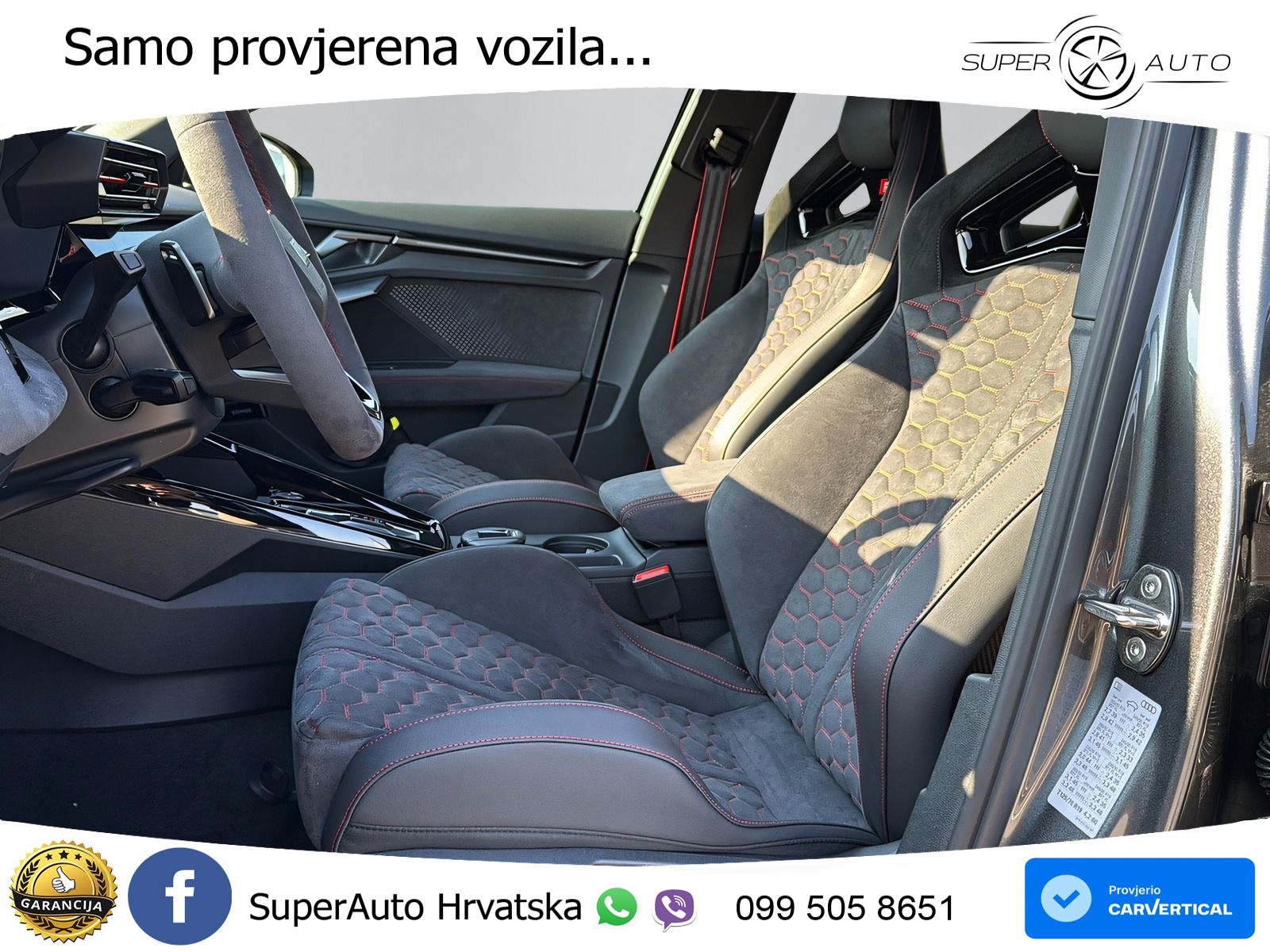 Audi RS3 Sedan 2.5 TFSI (400 KS) quattro S tronic LED+GR SJED+ACC