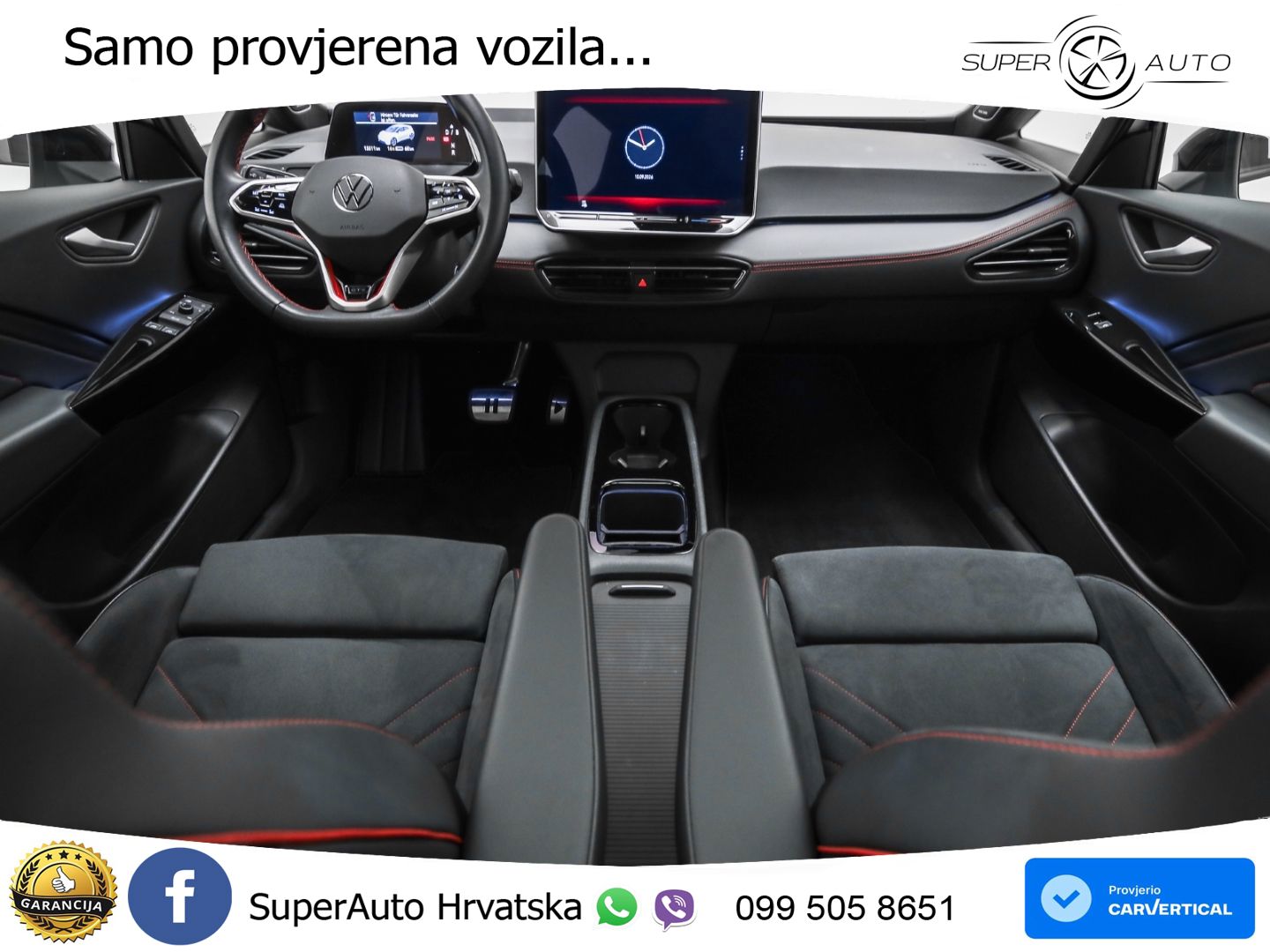 Volkswagen ID.3 GTX Performance 84 kWh (326 KS) LED+GR SJED+ACC