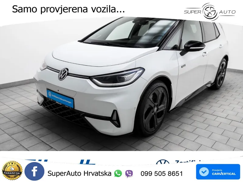 Volkswagen ID.3 GTX Performance 84 kWh (326 KS) LED+GR SJED+ACC