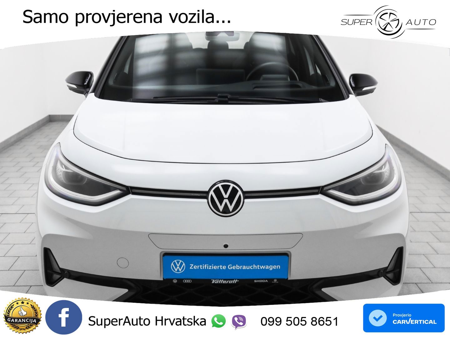 Volkswagen ID.3 GTX Performance 84 kWh (326 KS) LED+GR SJED+ACC