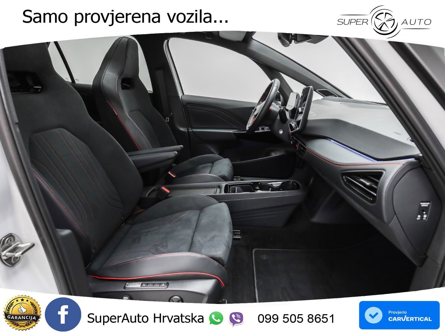 Volkswagen ID.3 GTX Performance 84 kWh (326 KS) LED+GR SJED+ACC