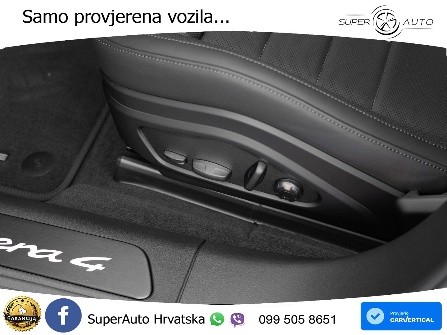 Porsche Panamera 4 2.9 V6 (470 KS) E-Hybrid PDK ZRAČNI+ACC+GR SJED+KAM+PANO