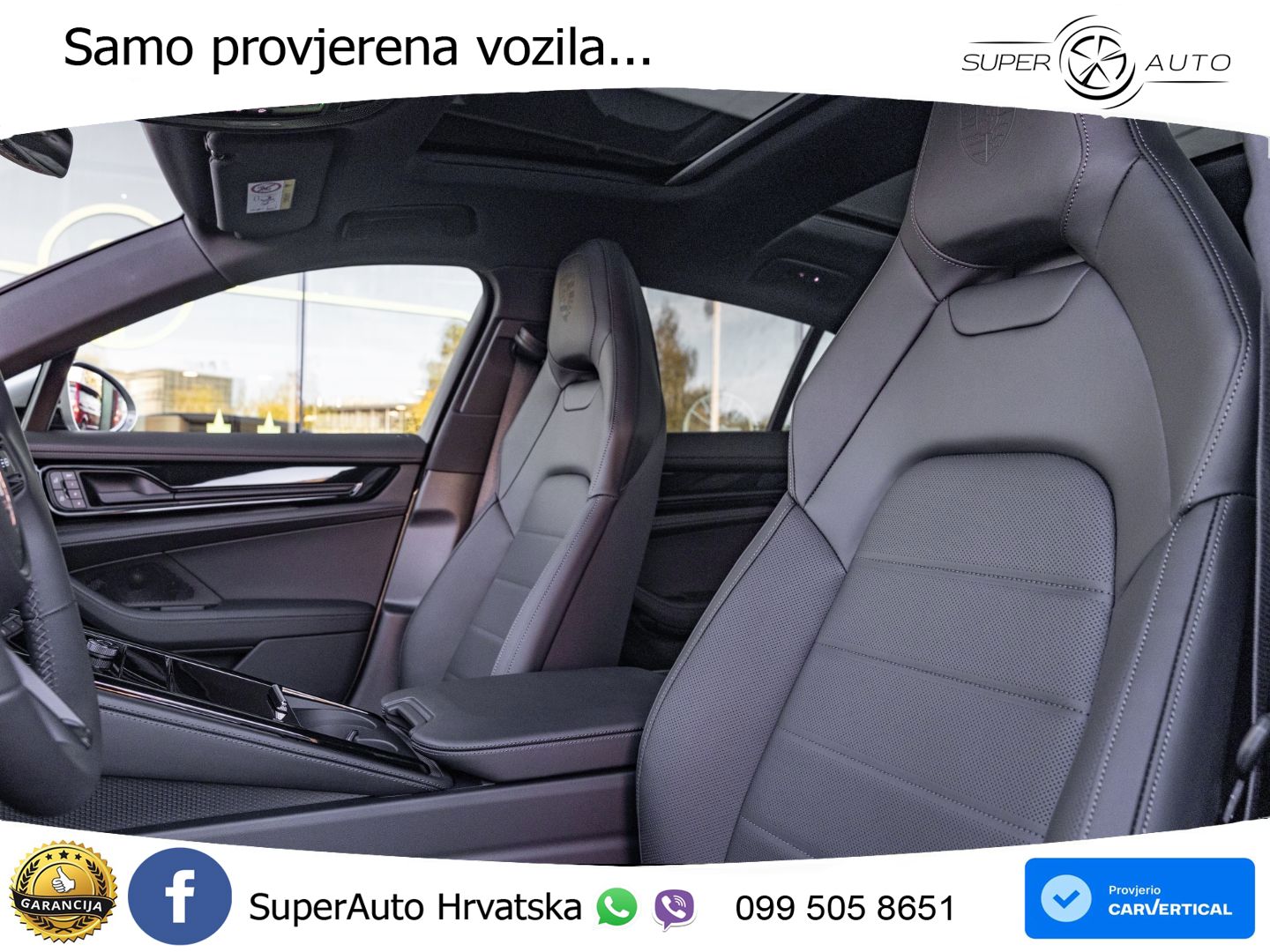 Porsche Panamera 4 2.9 V6 (470 KS) E-Hybrid PDK ZRAČNI+ACC+GR SJED+KAM+PANO