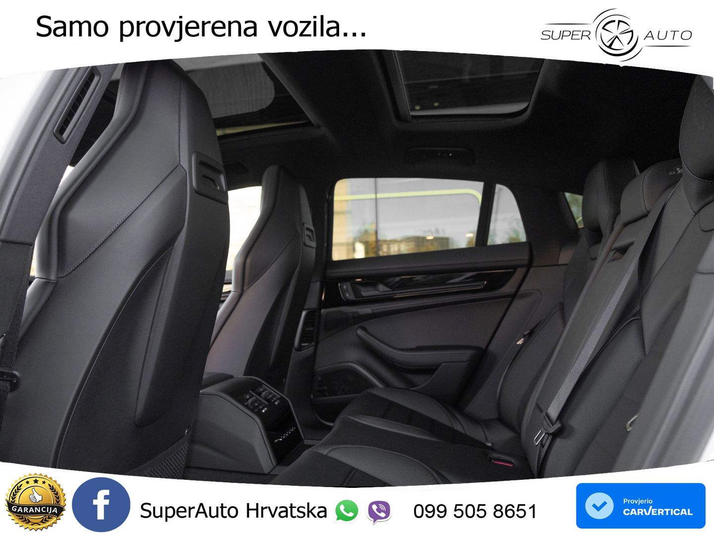 Porsche Panamera 4 2.9 V6 (470 KS) E-Hybrid PDK ZRAČNI+ACC+GR SJED+KAM+PANO