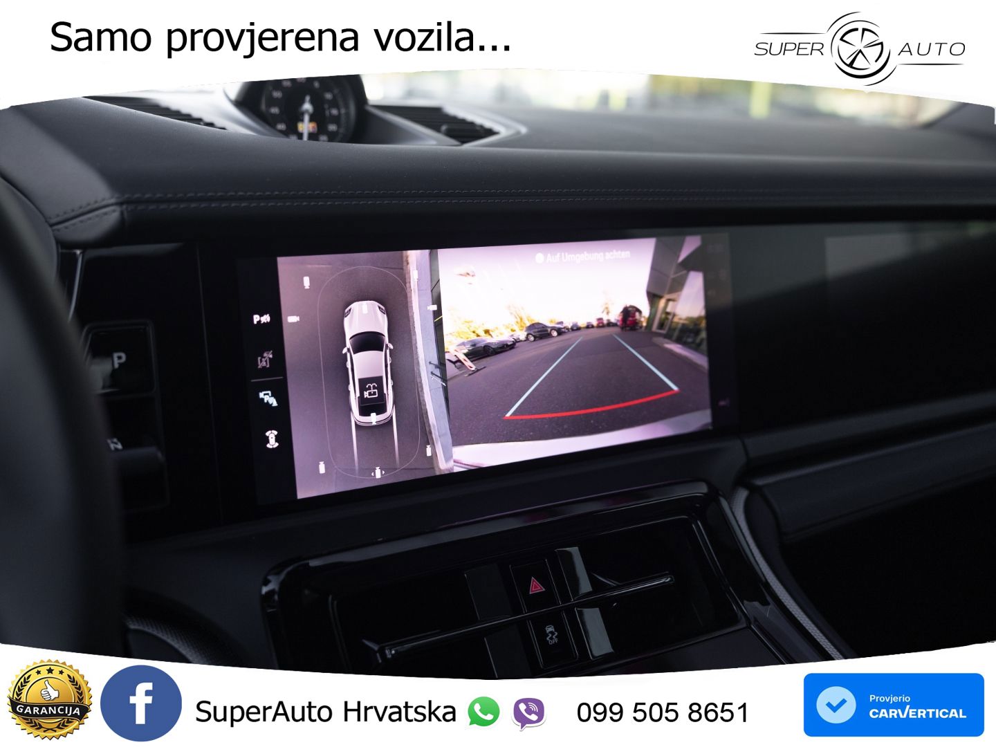 Porsche Panamera 4 2.9 V6 (470 KS) E-Hybrid PDK ZRAČNI+ACC+GR SJED+KAM+PANO
