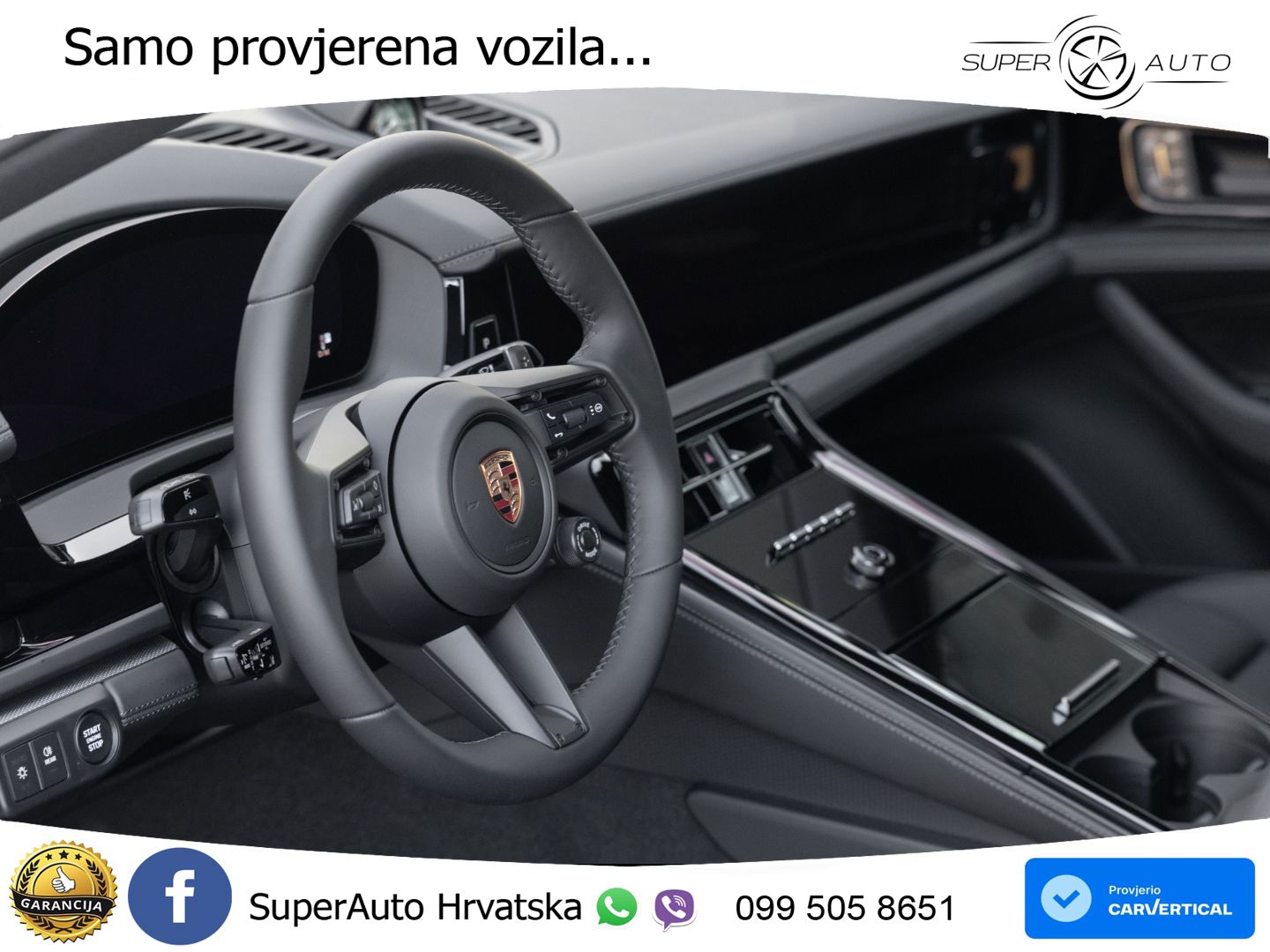 Porsche Panamera 4 2.9 V6 (470 KS) E-Hybrid PDK ZRAČNI+ACC+GR SJED+KAM+PANO