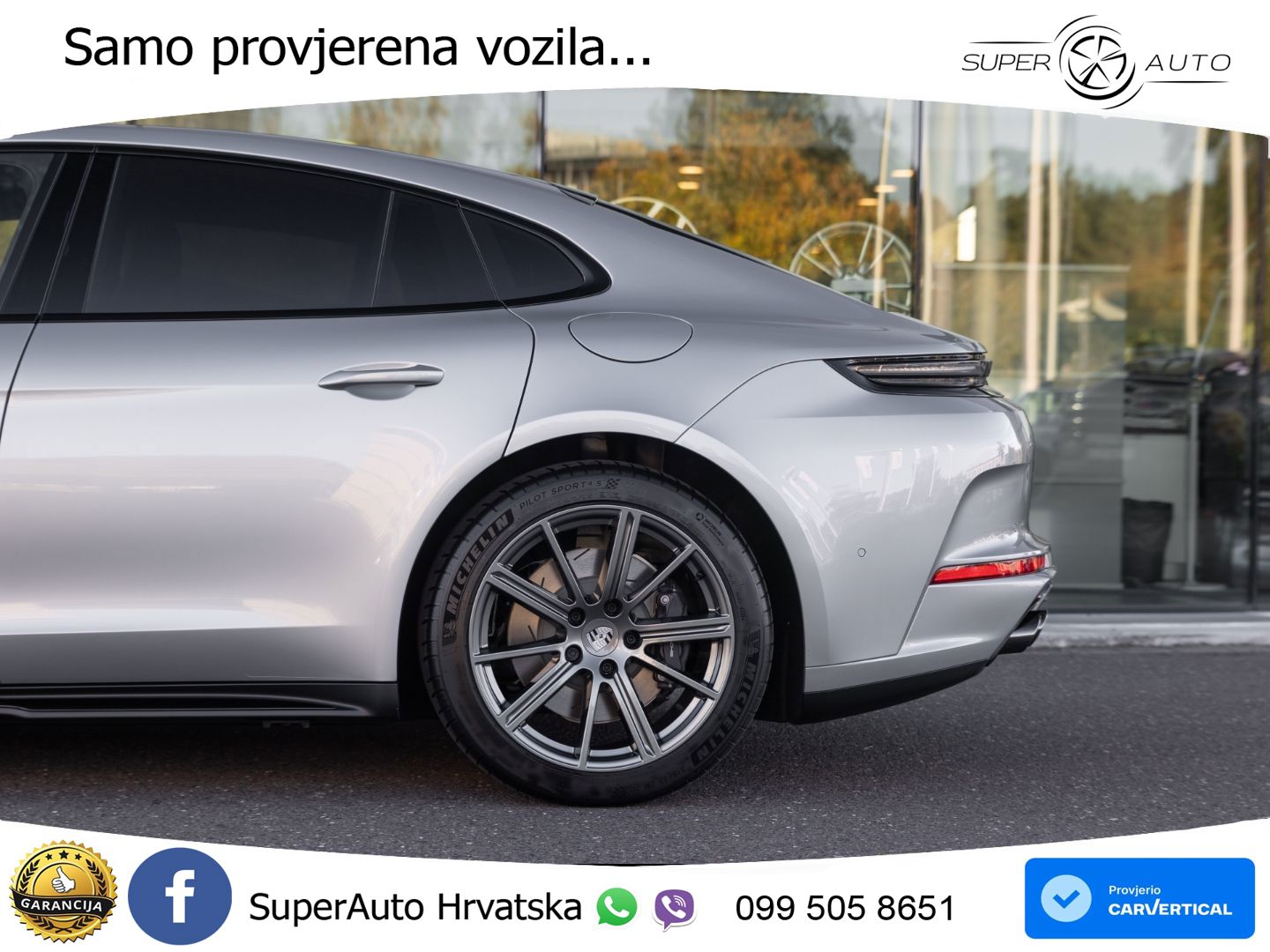 Porsche Panamera 4 2.9 V6 (470 KS) E-Hybrid PDK ZRAČNI+ACC+GR SJED+KAM+PANO