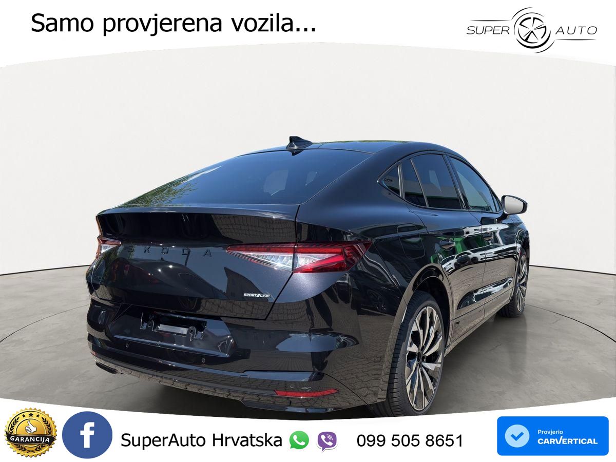 Škoda Enyaq Coupe iV 85 82 kWh (286 KS) SportLine