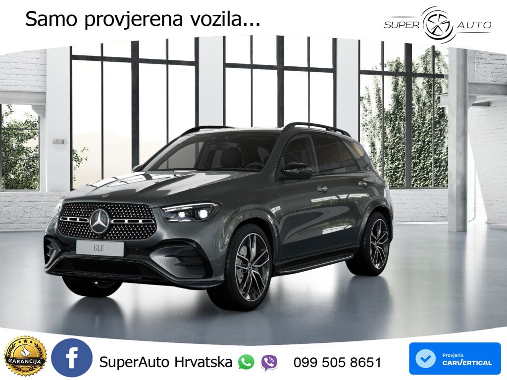 Mercedes GLE 450d (367 KS) EQ Boost 4MATIC 9G-TRONIC AMG LED+GR SJED+ACC