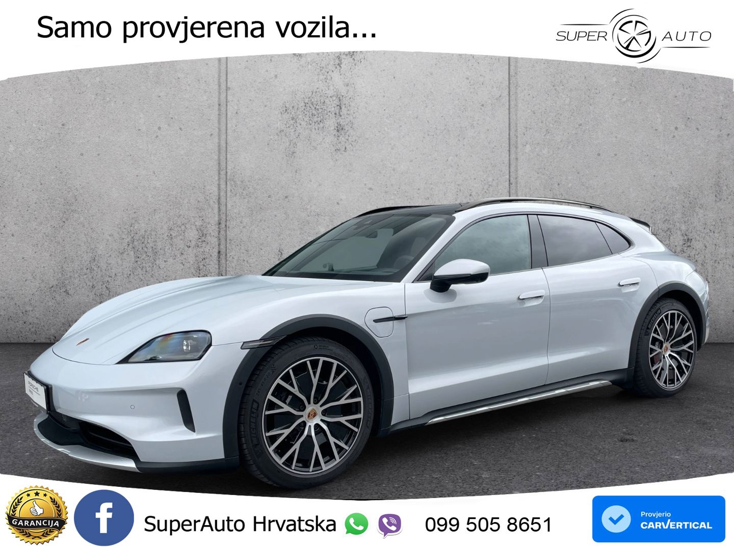 Porsche Taycan Cross Turismo 4 105 kWh (435 KS)