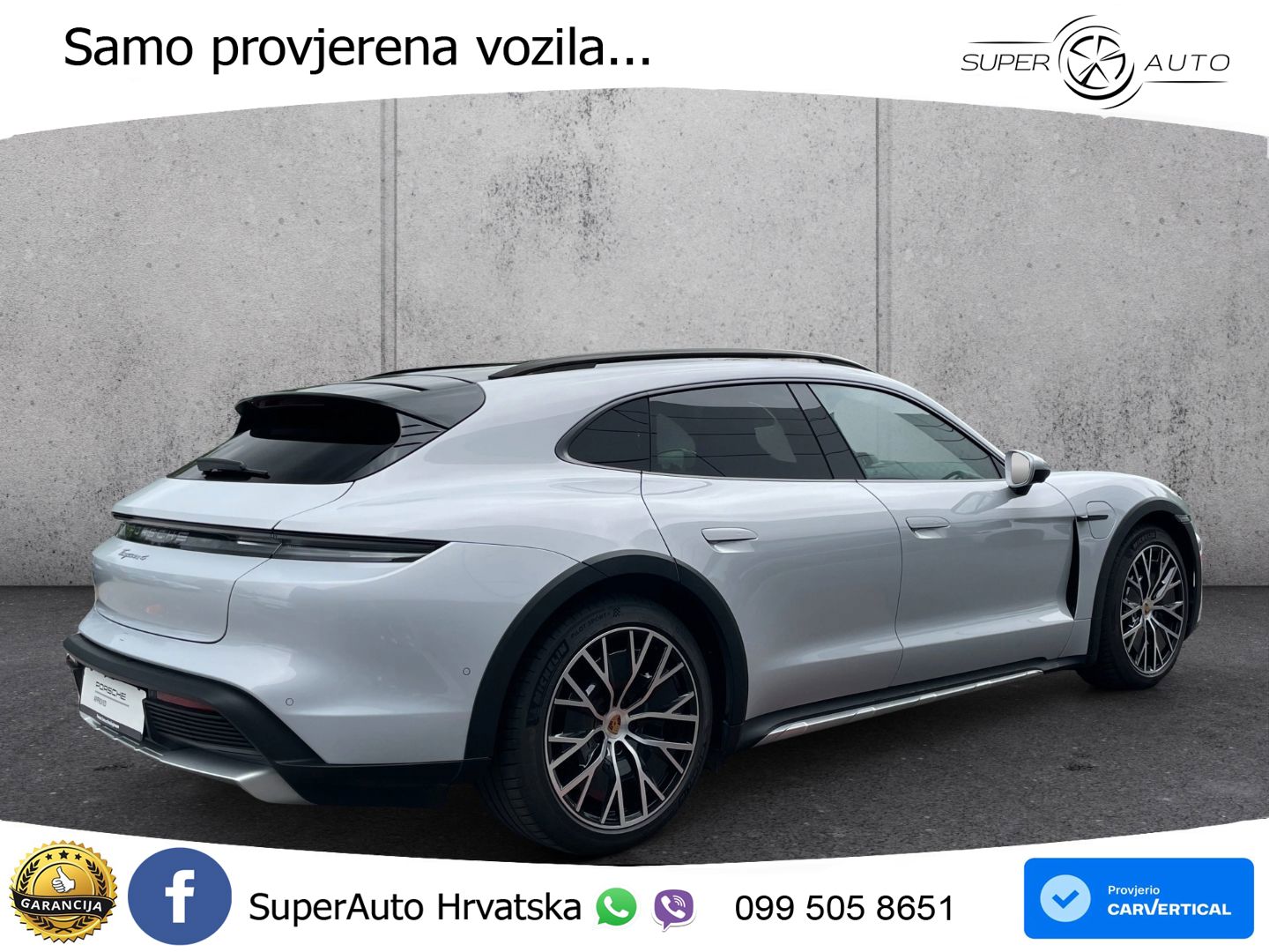 Porsche Taycan Cross Turismo 4 105 kWh (435 KS)