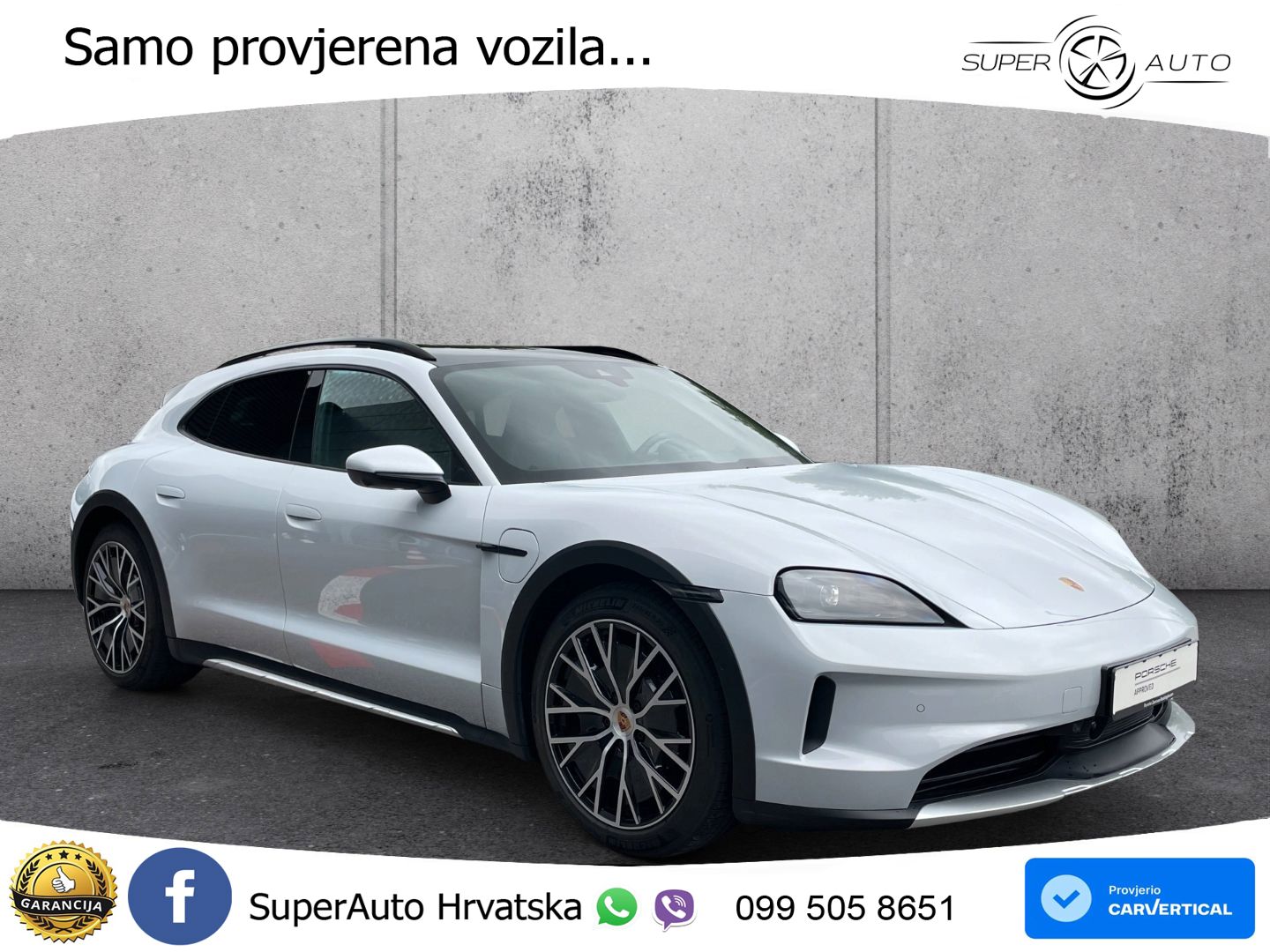 Porsche Taycan Cross Turismo 4 105 kWh (435 KS)
