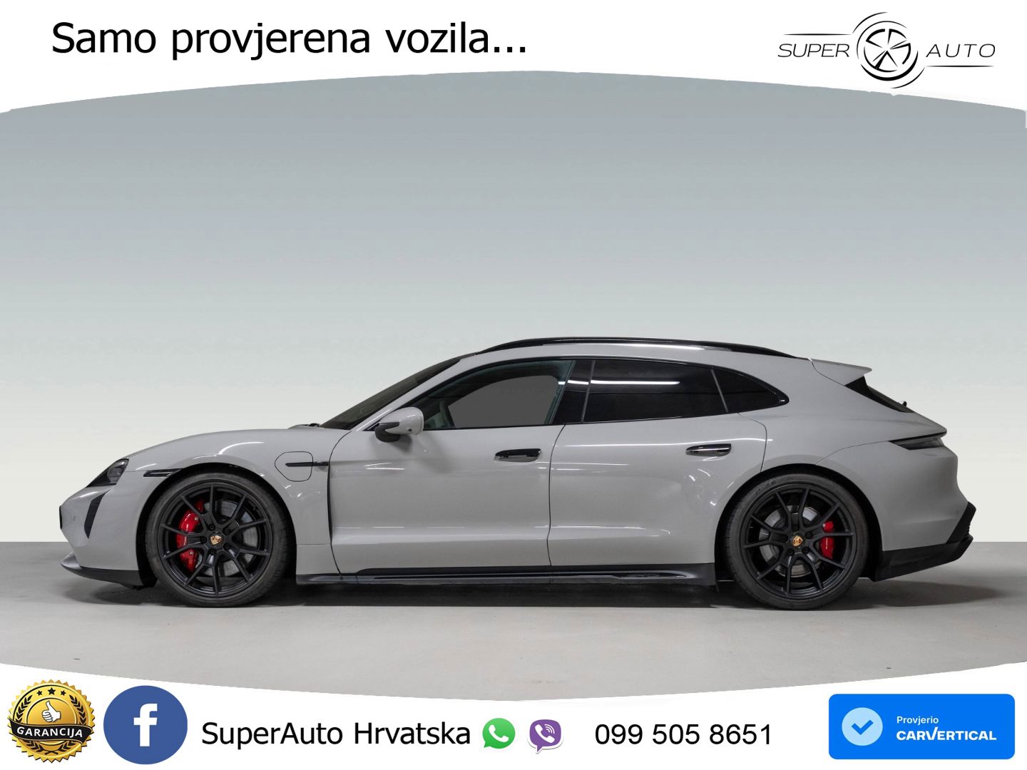 Porsche Taycan Sport Turismo GTS Performance Plus 93.4 kWh (598 KS)