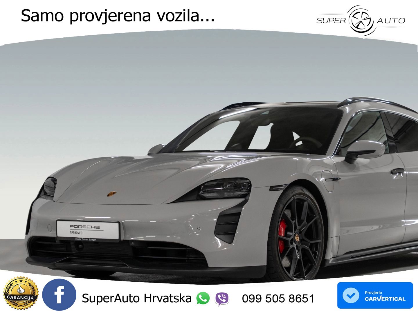 Porsche Taycan Sport Turismo GTS Performance Plus 93.4 kWh (598 KS)