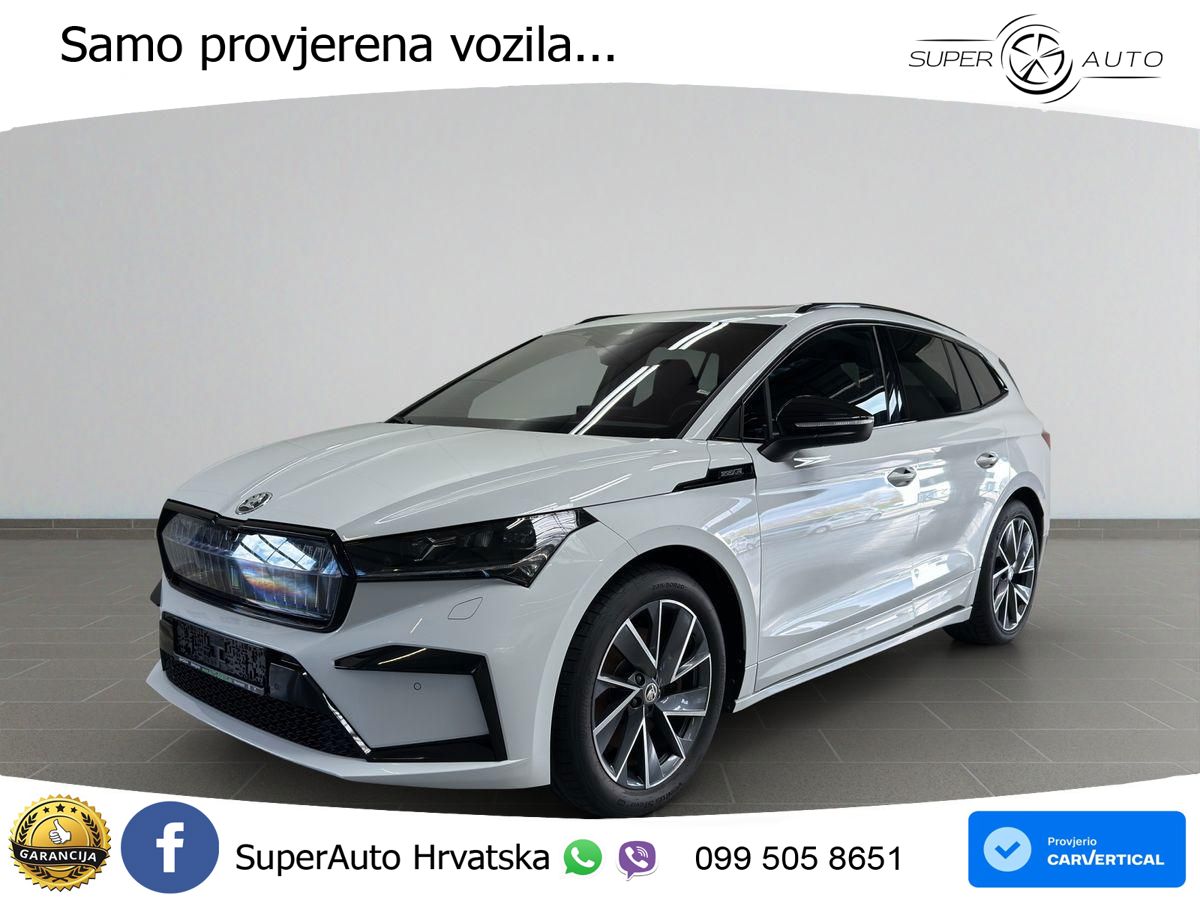 Škoda Enyaq iV 80x 82 kWh (265 KS) AWD SportLine LED+GR SJED+ACC