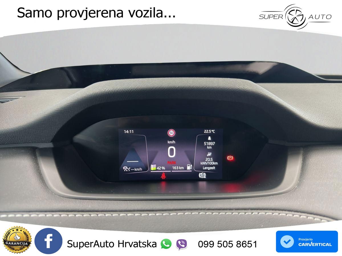 Škoda Enyaq iV 80x 82 kWh (265 KS) AWD SportLine LED+GR SJED+ACC