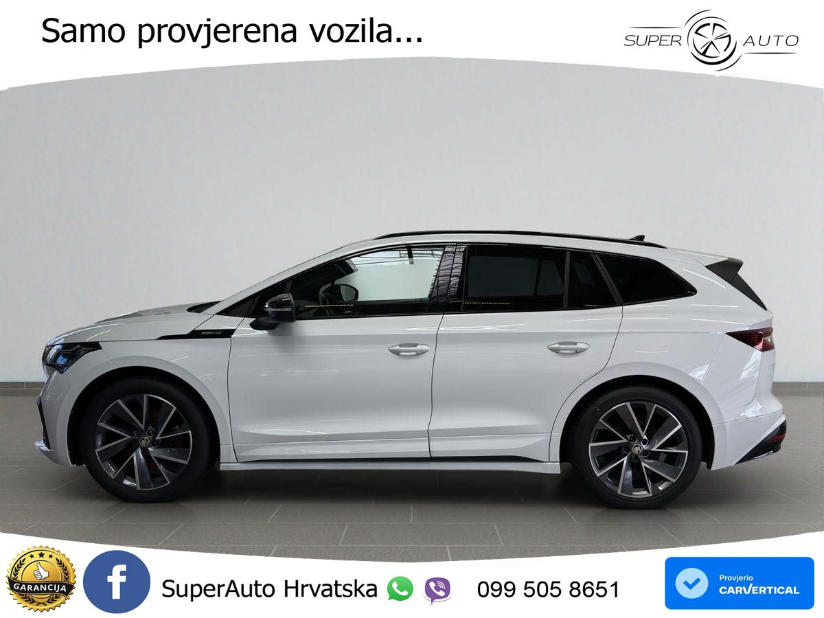 Škoda Enyaq iV 80x 82 kWh (265 KS) AWD SportLine LED+GR SJED+ACC