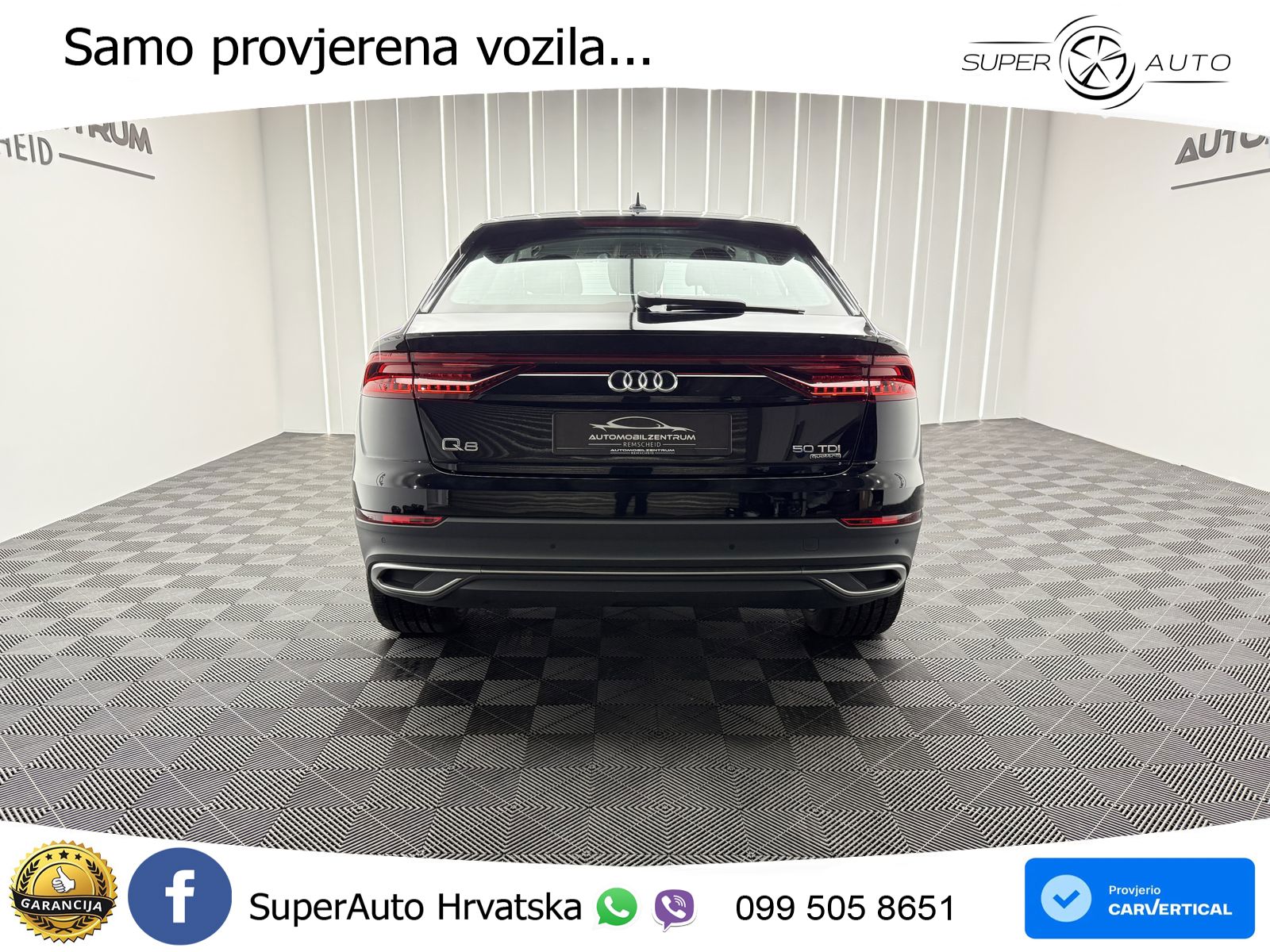 Audi Q8 50 TDI V6 (286 KS) quattro Tiptronic