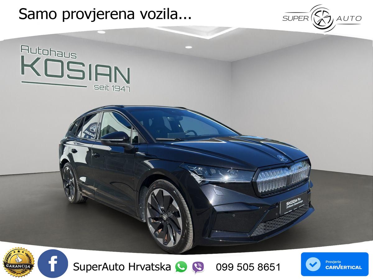 Škoda Enyaq iV 80x 82 kWh (265 KS) AWD SportLine LED+GR SJED+ACC