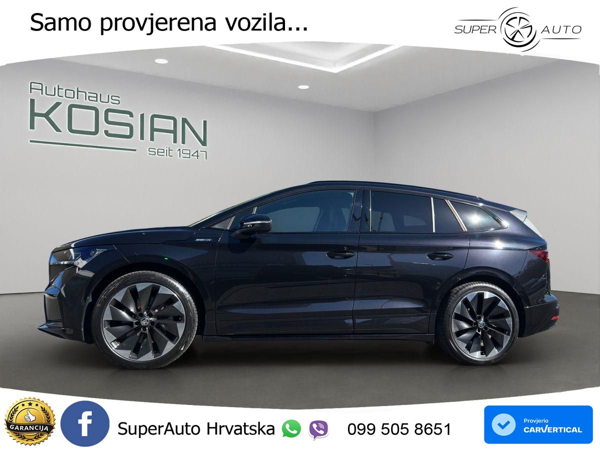 Škoda Enyaq iV 80x 82 kWh (265 KS) AWD SportLine LED+GR SJED+ACC