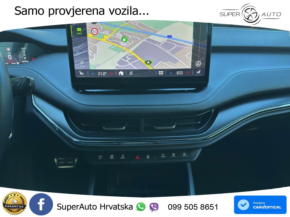 Škoda Enyaq iV 80x 82 kWh (265 KS) AWD SportLine LED+GR SJED+ACC