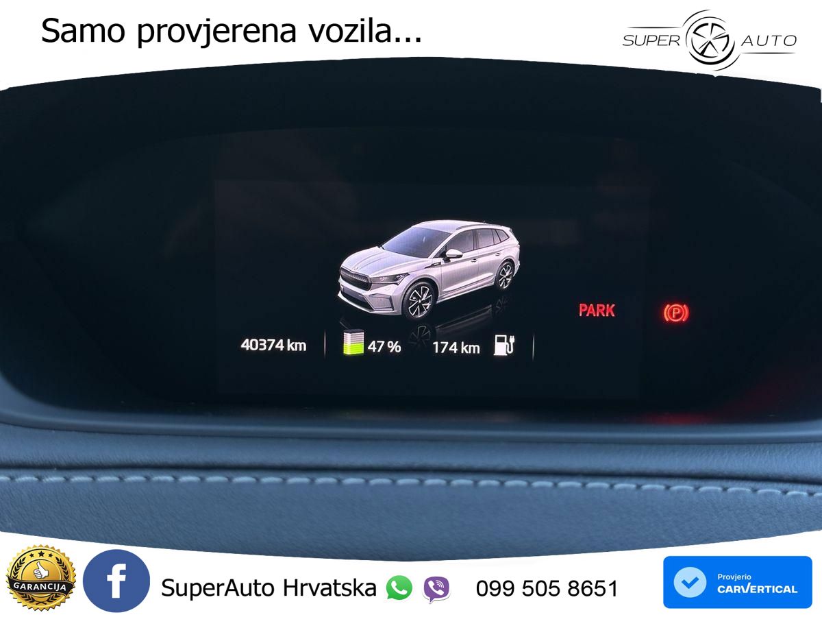 Škoda Enyaq iV 80x 82 kWh (265 KS) AWD SportLine LED+GR SJED+ACC