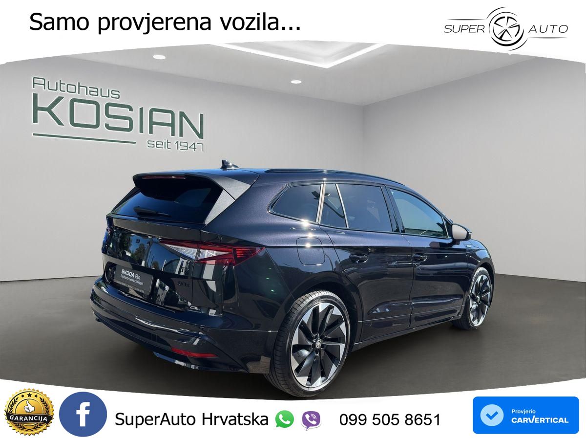 Škoda Enyaq iV 80x 82 kWh (265 KS) AWD SportLine LED+GR SJED+ACC