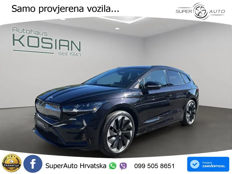 Škoda Enyaq iV 80x 82 kWh (265 KS) AWD SportLine LED+GR SJED+ACC