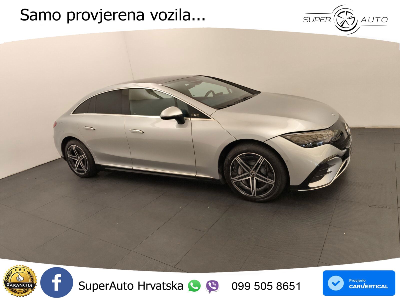 Mercedes EQE 350 98 kWh (292 KS) 4MATIC
