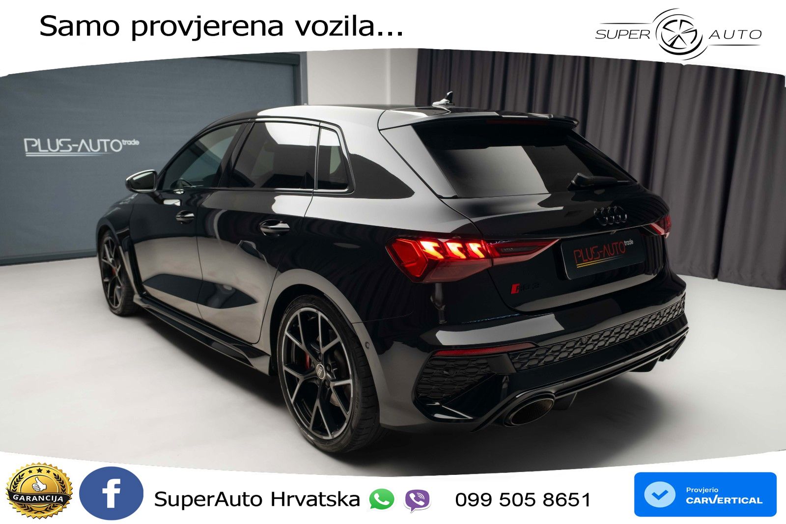 Audi RS3 Sportback 2.5 TFSI (400 KS) quattro S tronic