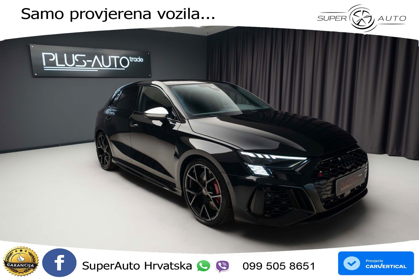Audi RS3 Sportback 2.5 TFSI (400 KS) quattro S tronic