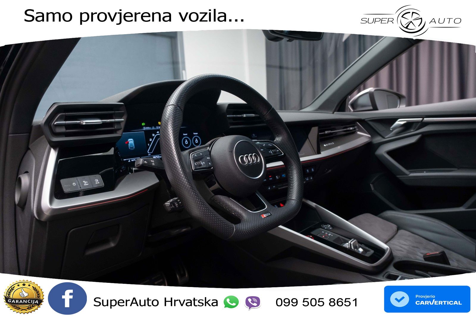 Audi RS3 Sportback 2.5 TFSI (400 KS) quattro S tronic