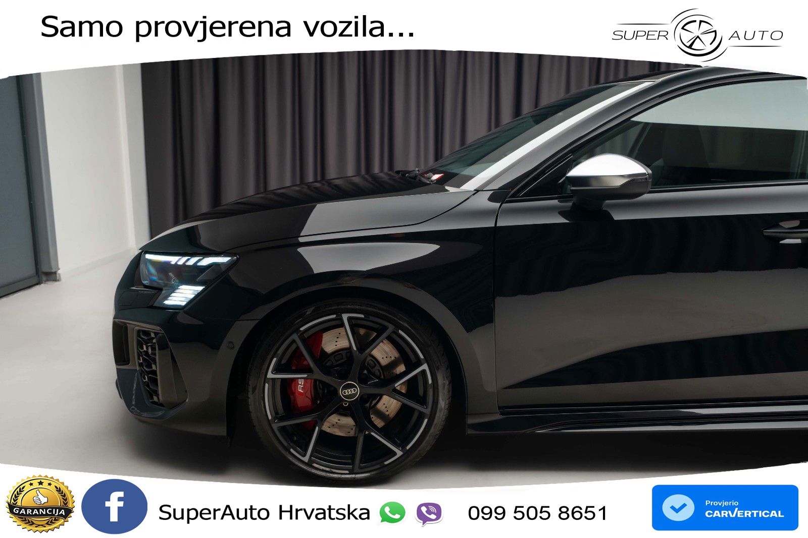 Audi RS3 Sportback 2.5 TFSI (400 KS) quattro S tronic